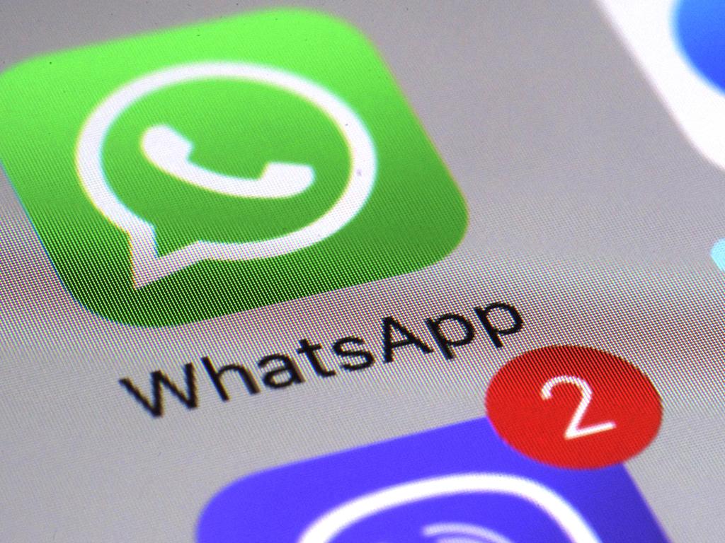 WhatsApp has encouraged users to upgrade to avoid having their phones infected with spyware by hackers. Picture: AP Photo/Patrick Sison, File