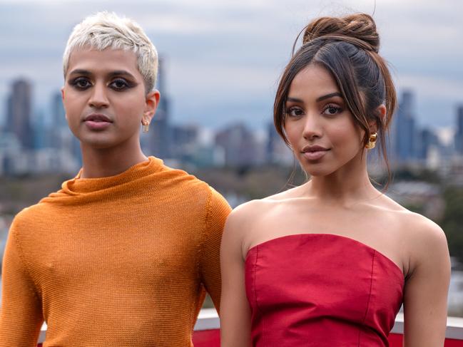 DAILY TELEGRAPH. JULY 9, 2023.Former Miss Universe Australia and author Maria Thatill and her brother Dom Thatill are ambassadors for the Bella Unsigned Model Search 2023. Pic Supplied.