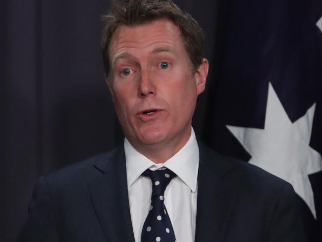 Attorney-General Christian Porter said his office encouraged senators to vote without his knowledge. Picture: Kym Smith