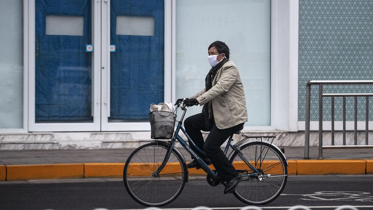 China now says there are 29 confirmed coronavirus cases involving foreign citizens, including 10 in Hubei, the epicentre of the outbreak. Picture: Kevin Frayer/Getty Images