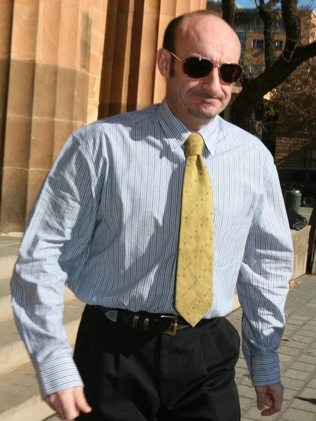 Stuart James McDonald outside the Magistrates Court.