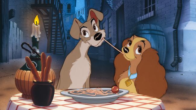 Lady and the Tramp.