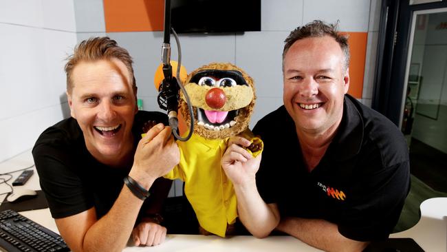 Triple M ‘Drive’ time show hosts Luke Bradnam and Ben Dobbin - Bradnam confirmed yesterday their contract will end in December. (AAP Image/Mark Calleja)