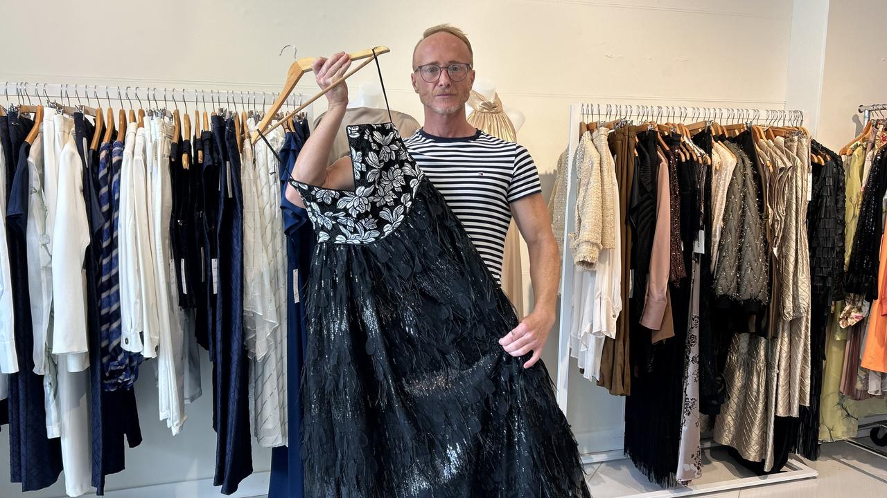 Designer Jay Pask in his shop. Picture: Rosie Gale