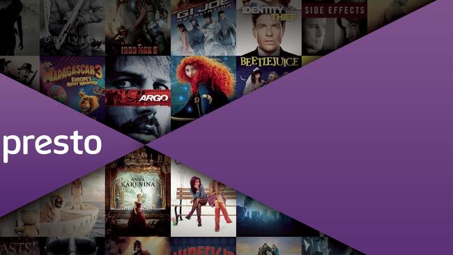 On demand ... Foxtel Presto is one of several TV-streaming services competing for Australian audiences. Source: Supplied.