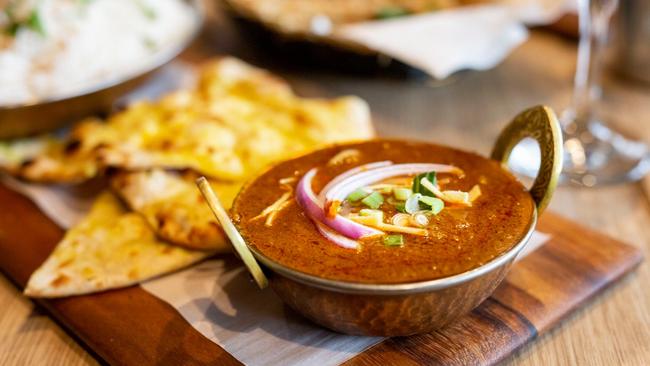 The butter chicken at Chutney Bar in Mornington is made using a decades old family recipe. Picture: supplied