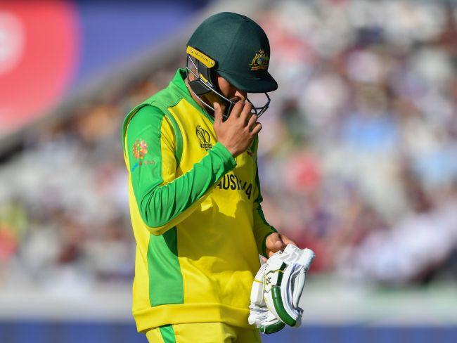 Australia's Usman Khawaja suffered a hamstring injury which puts his World Cup hopes in doubt. Picture: AFP