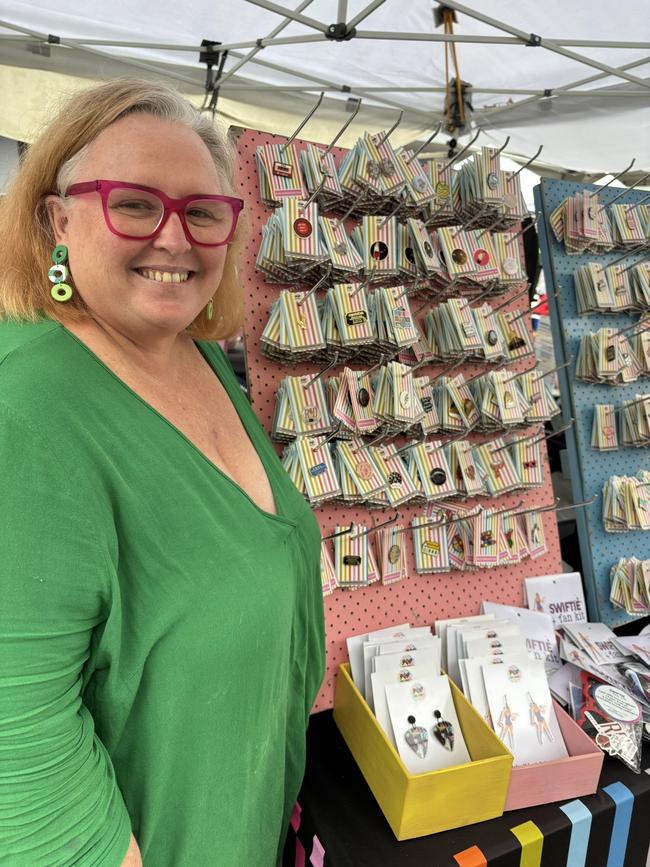 Mega-fan Liss Klemke is holding a market dedicated to Taylor Swift fans. Picture: Supplied