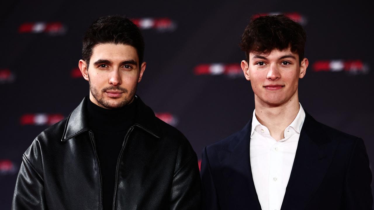 <!DOCTYPE html PUBLIC "-//W3C//DTD HTML 4.0 Transitional//EN" "http://www.w3.org/TR/REC-html40/loose.dtd"><html><body><p>Esteban Ocon and Ollie Bearman will drive for Haas this year. Ocon joins from Alpine and Bearman is a graduate of the Ferrari Driver Academy. (Photo by HENRY NICHOLLS / AFP)</p></body></html>