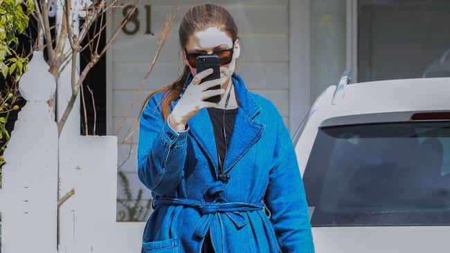 Belle Gibson at her home in Northcote. Picture: Ian Currie