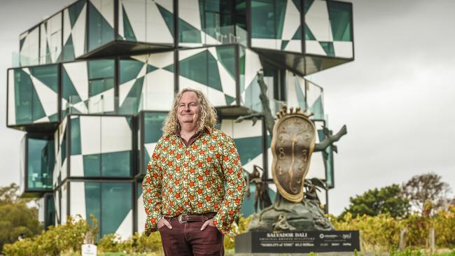 Chester Osborn, chief winemaker at d’Arenberg in McLaren Vale. Picture: Roy Van Der Vegt