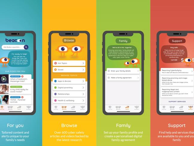 Dolly's Dream partnered with Telethon Kids Institute to get the Beacon App in hands of more families with kids on social media. Picture: Supplied