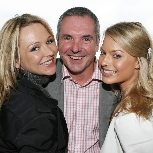Carla Bonner, Alan Fletcher and Margot Robbie