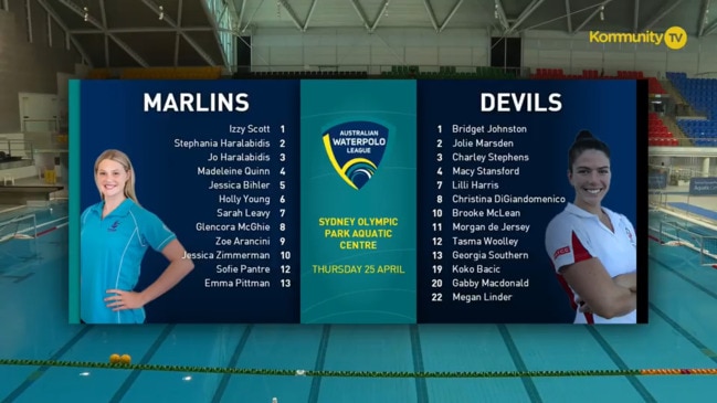 Replay: Fremantle Marlins v Drummoyne Devils (Women's Elimination) - Australian Water Polo League elimination finals