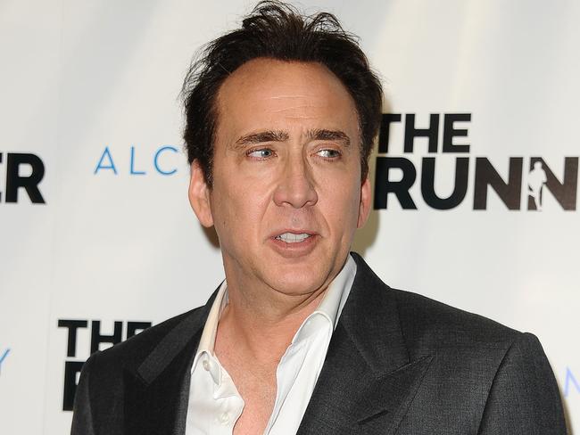 Cage even owned a haunted house. Picture: Jason LaVeris/FilmMagic