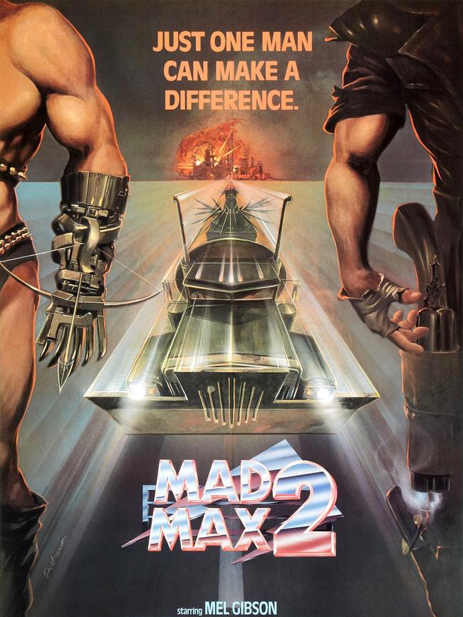 One of the many, many, many different posters for Mad Max 2.