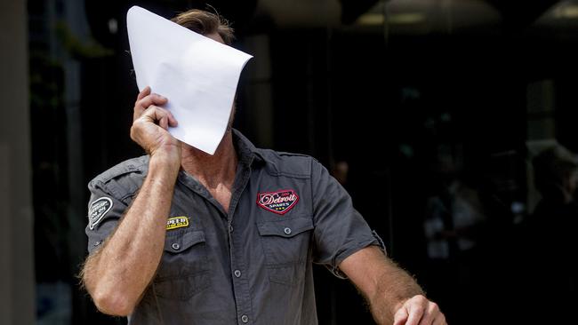 Araon David Marriage, 43, of Nerang, leaves Southport Court. Picture: Jerad Williams