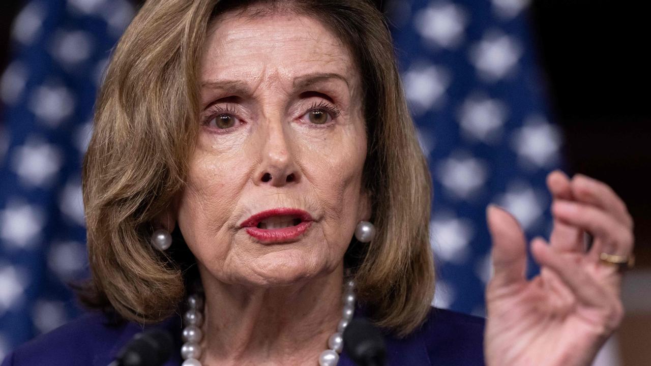 US Speaker of the House Nancy Pelosi. Picture: SAUL LOEB / AFP