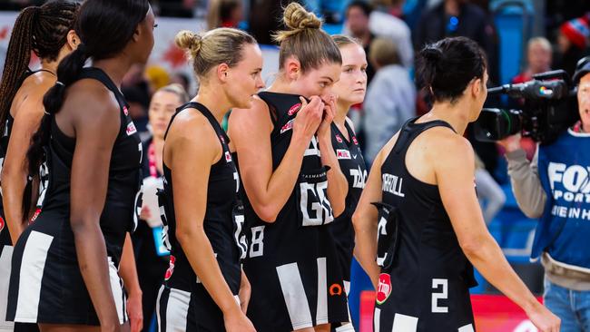 Collingwood is out of Super Netball . (Photo by Jenny Evans/Getty Images)