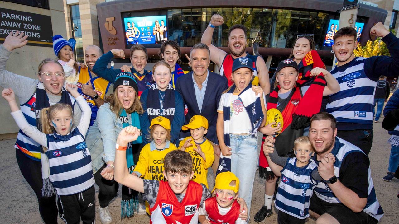 Gather Round in Adelaide was a success. Picture: Emma Brasier