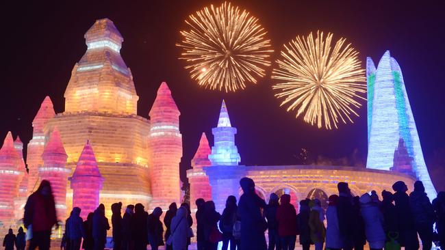 Harbin snow and store ice festival 2016