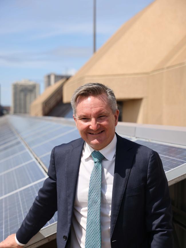 Energy Minister Chris Bowen could bring the price of energy down. But a blind ideology of reducing carbon emissions whatever it takes, has left an administration flailing. Picture: NCA NewsWire / David Swift