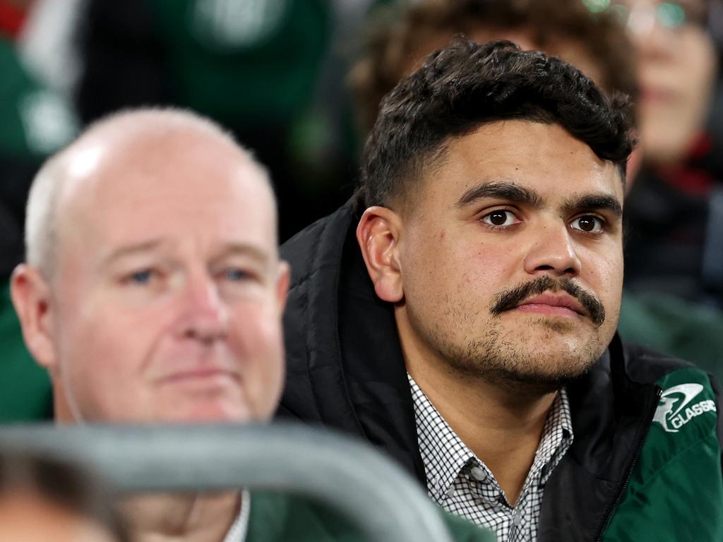 Latrell Mitchell has been handed a breach notice by the NRL. Picture: Getty Images