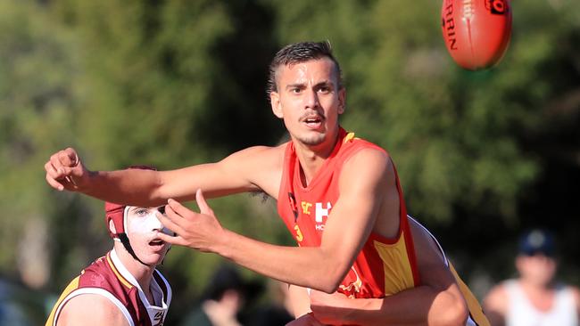 Joel Jeffrey is part of the Gold Coast Academy. Picture: Scott Powick