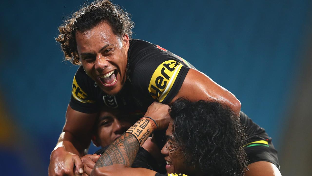 Jarome Luai has his mojo back. Picture: Chris Hyde/Getty Images