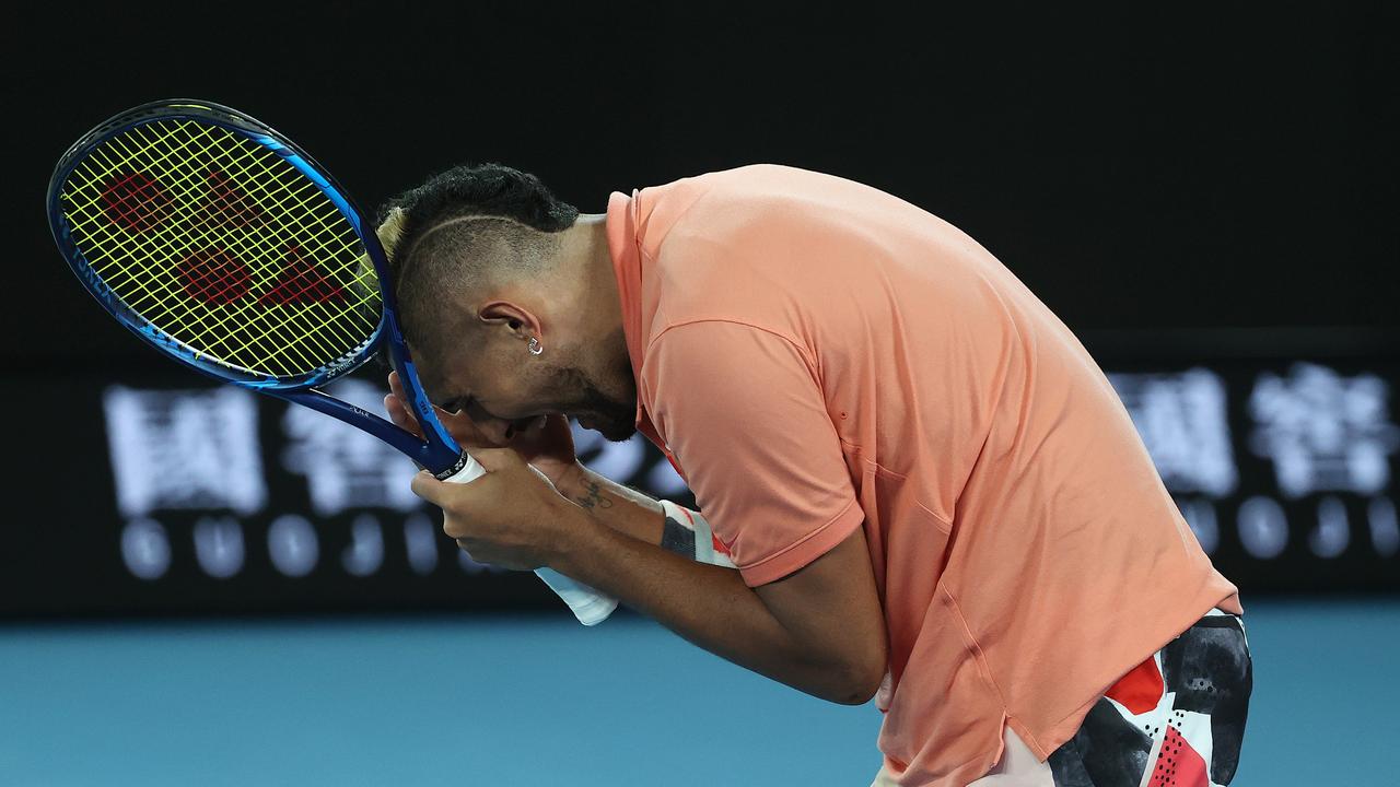 Nick Kyrgios is always entertaining. Picture: Michael Klein