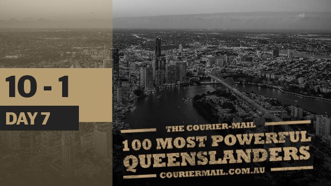 The Courier-Mail reveals Queensland's top 100 most powerful people.