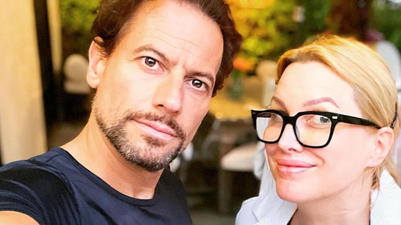 Ioan Gruffudd and wife Alice Evans have split. Picture: Instagram