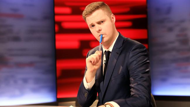 Tom Ballard, host of Tonightly With Tom Ballard.