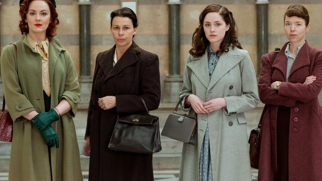 The Bletchley Circle miniseries is based on women who had met working at Bletchley Park on the Enigma code during the war.