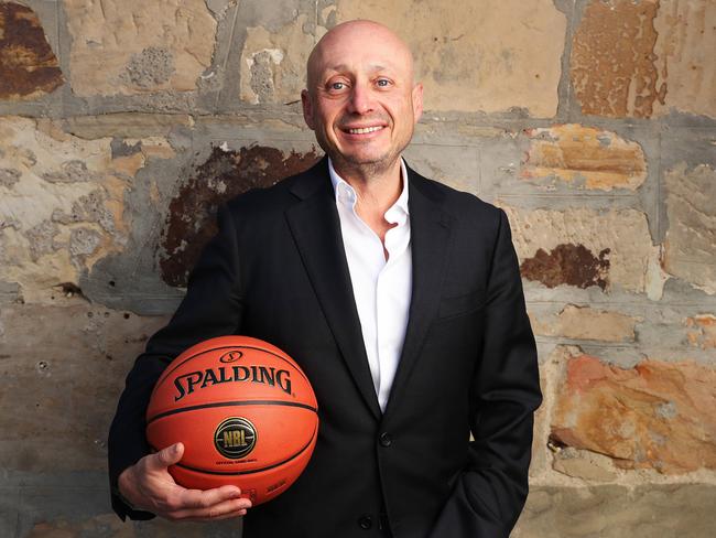 Larry Kestelman owner of the Tasmania JackJumpers and owner and executive chairman of the Australian National Basketball League. Picture: Nikki Davis-Jones