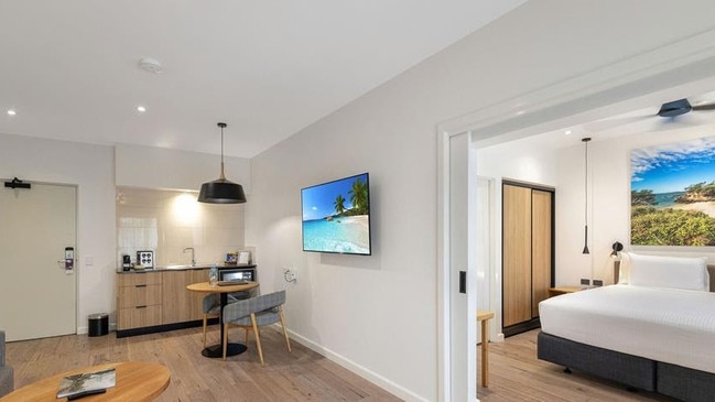 Under a proposed after-care package, rooms will be offered to families at Darwin Airport Resort Mecure.