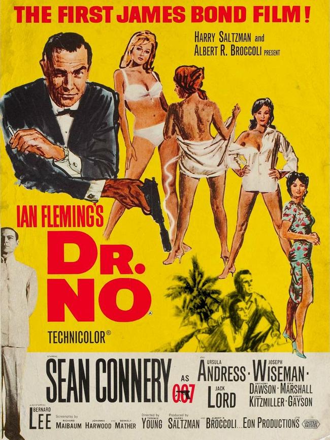 A Dr. No film poster