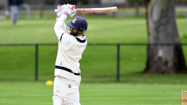 Brayden Stepien in action for Carlton.