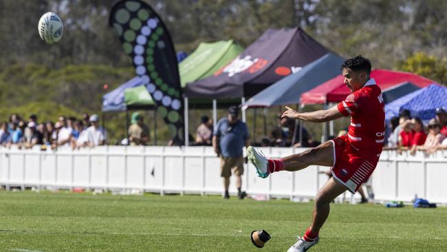 Men's Koori Knockout grand final, Walgett Aboriginal Connection vs Wiradjuri Aboriginal Rivers. Picture: Andrea Francolini