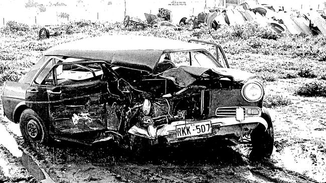 Jason Shannon Cold Case - Car Crash Scene (Wolseley 1300 Mk II