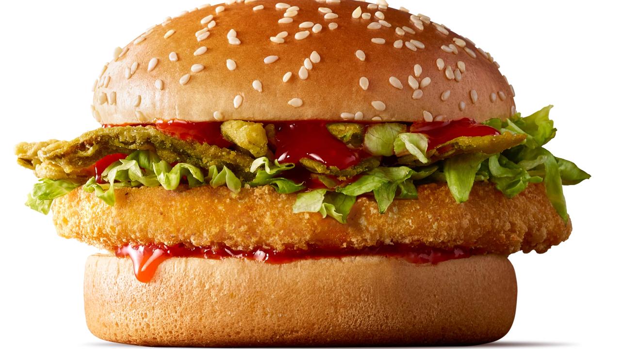 McDonald’s menu Macca’s launches new spicy chicken burger range The