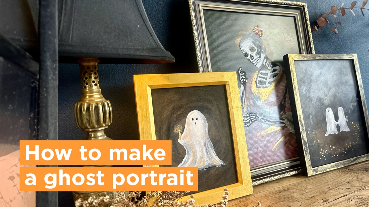 How to make a ghost portrait