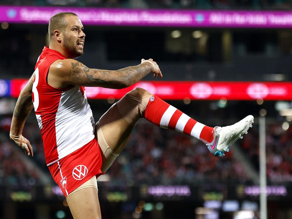 Bowman has inherited the No.23 jumper from Lance Franklin.