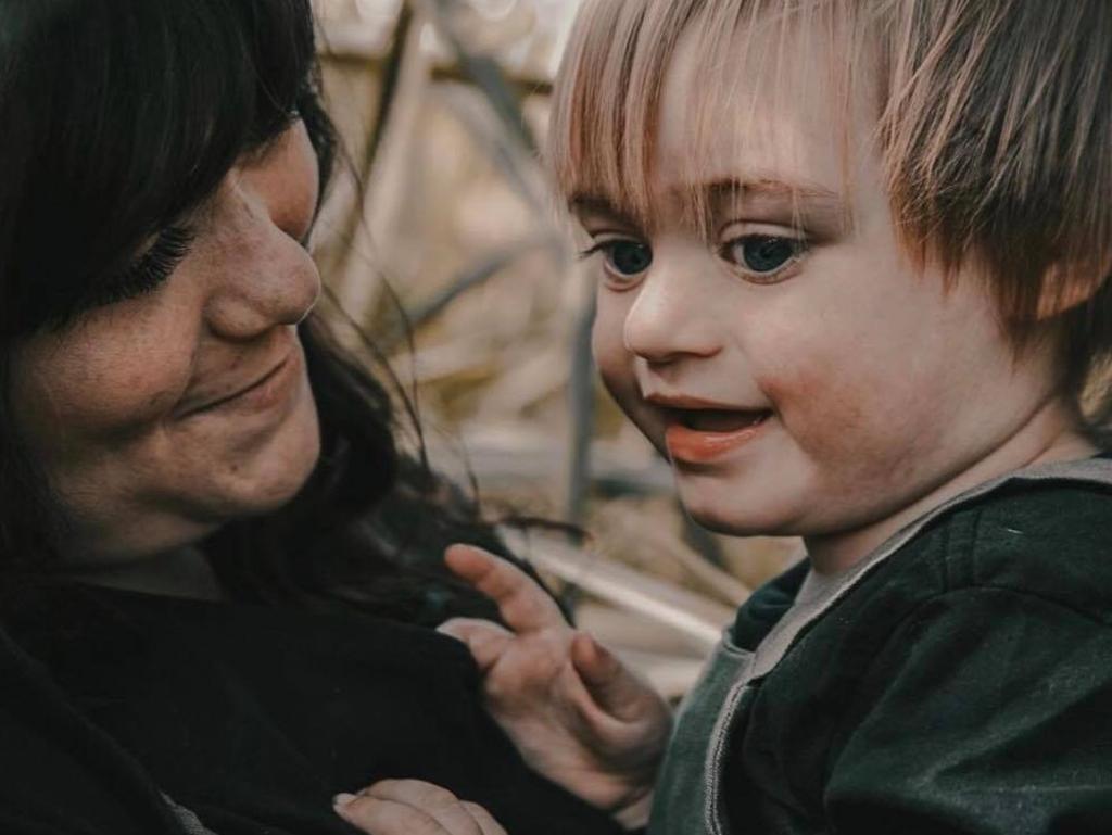 Tayla Hutchinson and her son Western live on the Gold Coast.