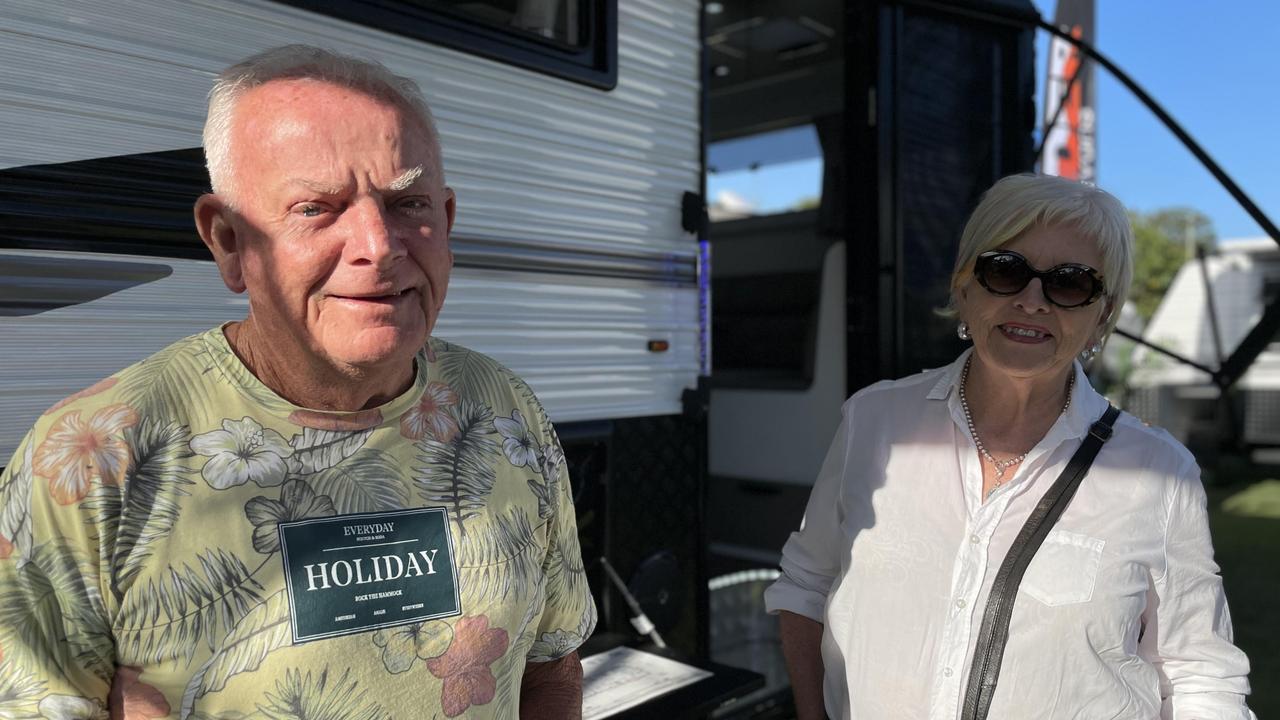 Paddy Lyden, left, and Donna Lyden, right. Picture: Asa Andersen.