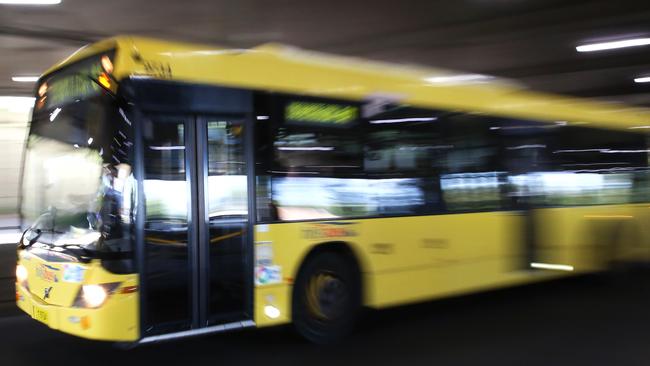 Hillsbus is proposing a 200 space bus depot at Rouse Hill. Picture: AAP Image / Angelo Velardo