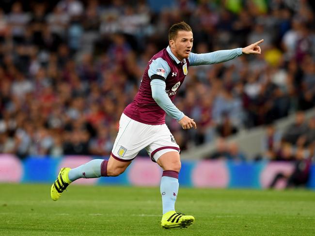 City marquee Ross McCormack in action for Aston Villa.