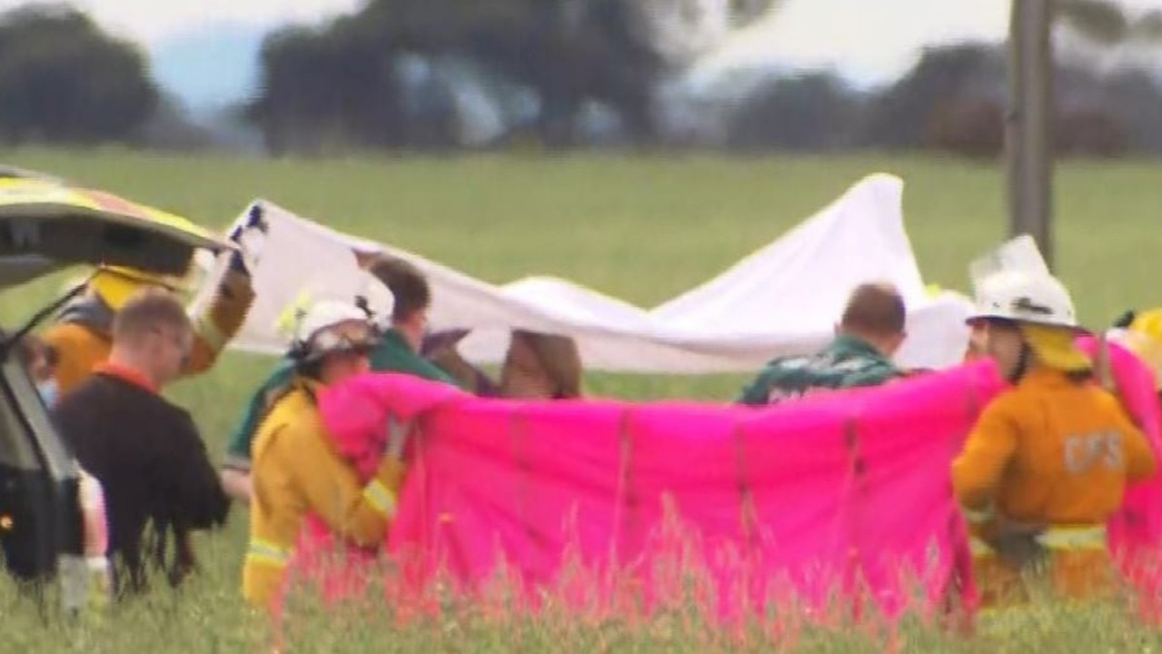 Skydiver in hospital after power line strike