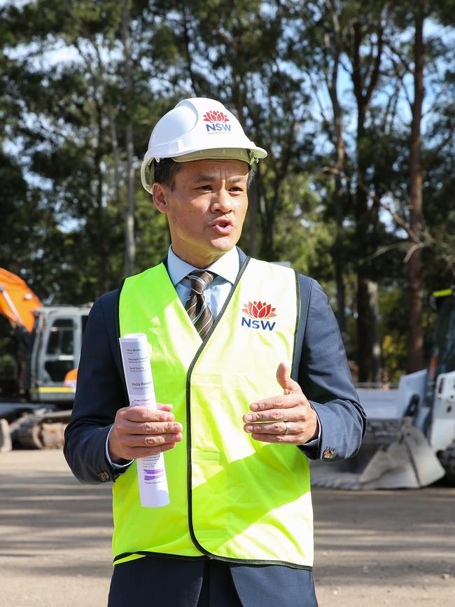 NSW Innovation, Science and Technology Minister Anoulack Chanthivong. Picture: Gaye Gerard