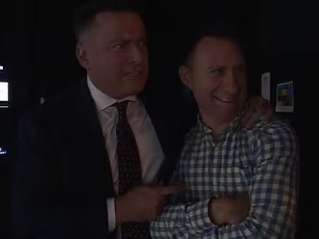 Stefanovic was seen confiding in network employees behind the scenes.